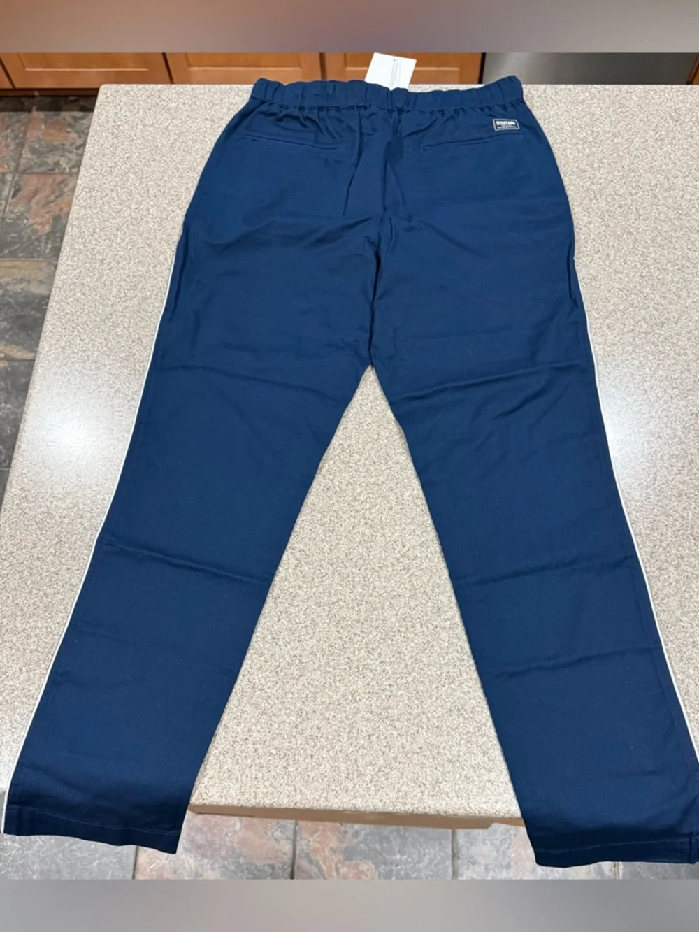 Wildfang The Essential Piper Drawstring Pants, Blue, Size Medium, NWT! - Picture 7 of 7